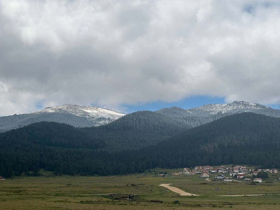 Mayıs ortasında Bolu’da kar sürprizi 2